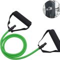 5 Levels Resistance Hot Yoga Pull Rope Bands Handles Elastic Sports Bodybuild Home Gym Workouts Muscle Training Rubber Tube Band. 