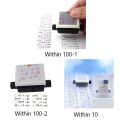 Household Office Supplies Mathematics Practice Addition And Subtraction Number Rolling Stamp Within 100 Math Roller Stamp. 