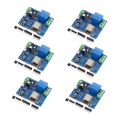 6X WIFI Relay Controller Module, DC 5V 8V-80V ESP8266 Wireless Controller Module ESP-12F for IOT Smart. 