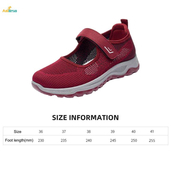 Women%20Mesh%20Sneakers,%20Sports%20Shoes,%20Lightweight%20Flats%20Walking%20Shoe,%20Breathable%20Sneakers,%20for%20Driving,%20Outdoor,%20Short%20Trips%20,%2038%20Red%20-%20Image%206