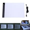 New Graphics Tablet A4 LED Drawing Tablet Thin Art Stencil Drawing Board Light Box Tracing Table Pad Three-level Dropshipping. 