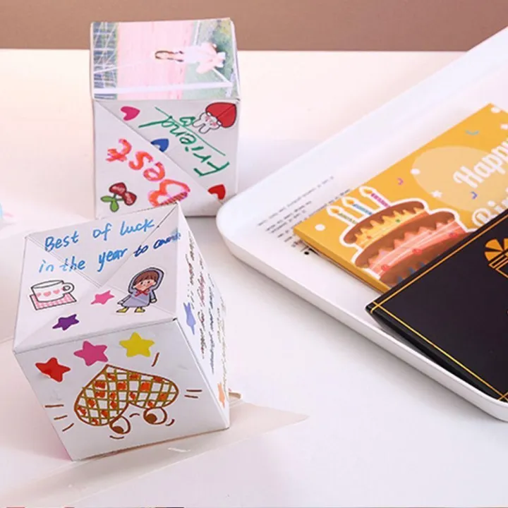 As shown in the figure Bounce box Thoughtful paper Pop-up box box for ...