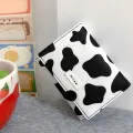 Kawaii Cow Print Wallet Women Short Card Holder Wallet Women Coin Purse Wallet. 