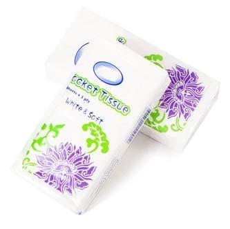 Pocket tissue Pocket Tissue Paper Serviette Napkin Tissue 10 Sheets Soft & fine