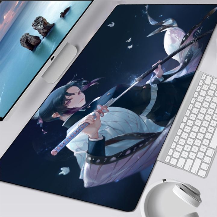 Slayer%20Yaiba%20Edge%20Anime%20Pad%20Keyboard%20Mats%20Lock%20Demon%20Gaming%20Mouse%20Holiday%20Manga%20S%20Carpet%20Kimetsu%20No%20Mat%20Desk%20Manga(Demon%20Slayer%20%202_60X30%20Cm)%20-%20Image%203