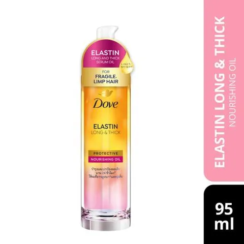 DOVE Elastin Long & Thick Protective Nourishing Oil 95ml SAB (FROM MALAYSIA)