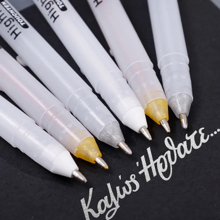 1/3PCS%20Silver%20Gold%20White%20Gel%20Pen%20set%20Highlight%20Paint%20White%20Marker%20Pen%200.8mm%20Fine%20Tip%20Refill%20Rod%20for%20Student%20Drawing%20Art%20Writing%20Supplies%20-%20Image%208