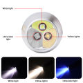 Gem Torch 3 Colours Rechargeable With Ultra Violet Free Pointer. 