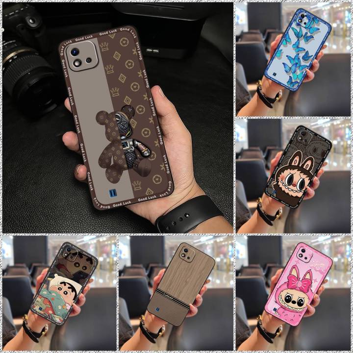 Cute Waterproof Phone Case For OPPO Realme C20/C11 2021 Silicone Cartoon Cover Soft case Back Cover Protective Anti-dust
