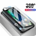 360° Case for Samsung Galaxy Note10 Plus, S10, S8 ,S8 Plus, Note 9, S10 Plus, Note 8, S6 Edge, S7 Edge, S9, S9 Plus S6 Edge Plus Protection 360 Matte Black PC Cover Full Slim Cover with a Free Screen Protector. 