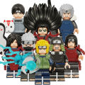【Essential Good Item】Compatible with LEGO Konoha Ninja Uchiha Madara Itachi Kakashi Senju Hashirama Building Blocks Minifigures Toys KDL814. 
