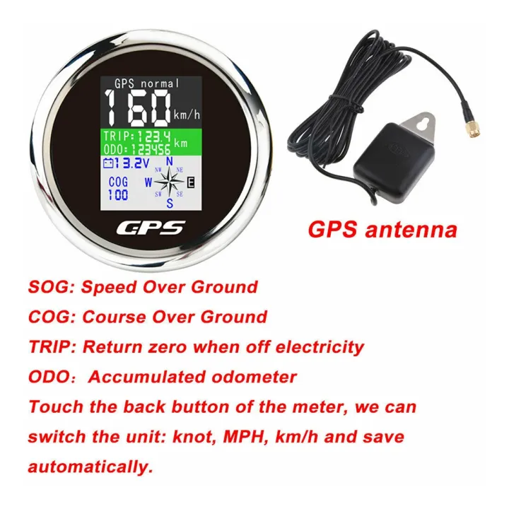 85mm%20Smart%20GPS%20Speedometer%20Waterproof%20TFT%20Screen%20Digital%20Tachometer%20Odometer%20with%20GPS%20Antenna%20for%20Car%20Boat%20Motorcycle%20-%20Image%206