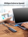 UGREEN M.2 NVMe SSD Enclosure, USB C 3.1 Gen 2 to M-Key M&B-Key NVMe NGFF PCIe 10Gbps External Enclosure Thunderbolt 3 Compatible with MacBook Pro, WD, Samsung, Toshiba, 2230/2242/2260/2280 NVMe PCIe SSD. 
