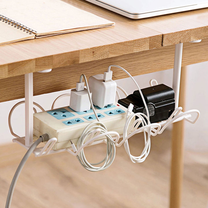 Deep Socket Hanging Rack Shelf Strong Hanging Basket Socket Table Bottom Power Cable Wire ...