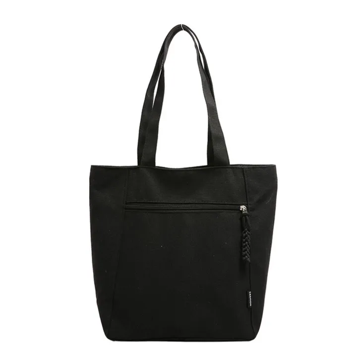 Large%20Capacity%20Canvas%20Tote%20Bag%20Versatile%20Zippered%20Advanced%20Sense%20Work%20Commuter%20Bag%20Designer%20College%20Bag%20for%20Work%20Commuting%20Student%20Outfit%20Practical%20Handbag%20Women%E2%80%99s%20Accessory%20Casual%20Carryall%20-%20Image%208