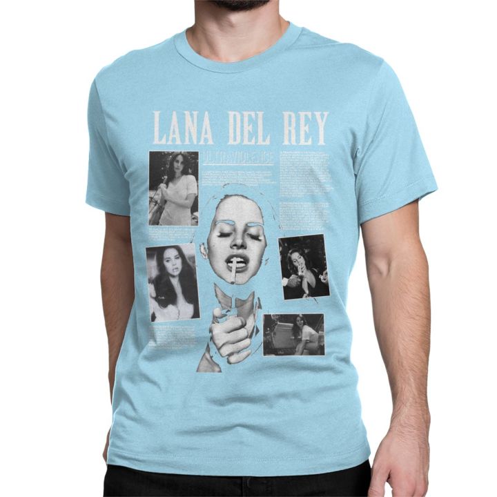Lana%20Del%20Rey%20Ldr%20Ultraviolence%20Men%20Women's%20T%20Shirt%20Humorous%20Tees%20Short%20Sleeve%20Round%20Collar%20T-Shirts%20Cotton%20Printing%20Tops%20-%20Image%207