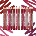 12pc Matte Lip Liners Set, 12 Assorted Colors, Gift Set, Long-Lasting Non-Smudging, Easy Glide Lip Pencil Kit For Lip Contouri. 