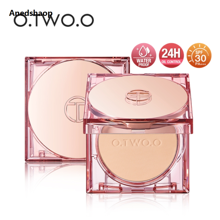 Anedshaop Wholesale O.TWO.O Face Powder 24 Hours Oil-control SPF 30 PA+++ New Waterproof Matte Face Makeup Cosmetic Setting Compact Powder