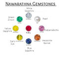 NAWARATHNA GEMSTONES SET. 