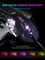 BAJEAL G8 Gaming Mouse DPI Adjustable LED RGB Wired USB 3200DPI Mouse. 