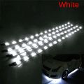 【yellow 6PCS Waterproof 12V Motor LED SMD Underbody Strip Light for Car Motorcycle Beautiful Decorative Soft. 