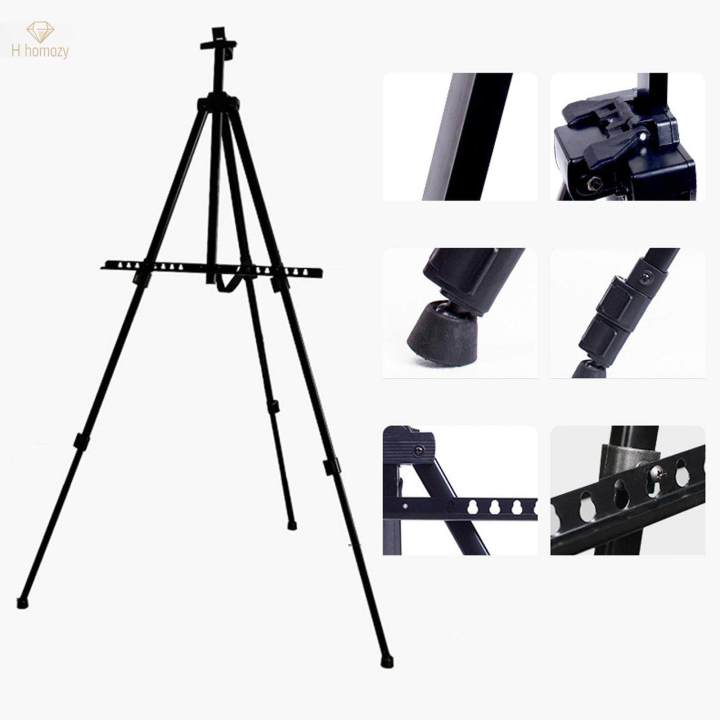 Easel%20Stand%20Adjustable%20Height%20Homes%20Wood%20Board%20Tripod%20Display%20Easel%20-%20Image%205