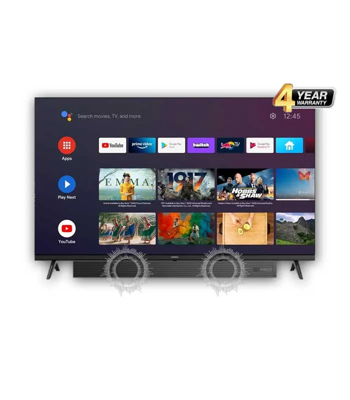 Konka 65 Inch V Max Google Smart TV with Sound Bar – V