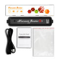 Household Food Vacuum Sealer Machine Sealing Food Storage Bags Retain Fresh with 15Pcs Storage Bag 90W AC 110V-120V/60Hz 220V-240V/50Hz EU Plug. 