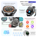 BBYP New For Xiaomi S4 Ultra Smart Watch Men AMOLED Outdoor Sports NFC GPS Compass Heart rate Waterproof Bluetooth Call Smartwatches. 