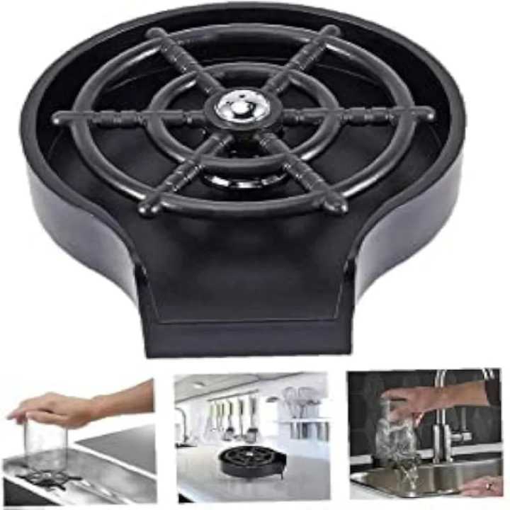 Quick Rinser Drinking Glass Rinser Kitchen Sink Cup Rinser Faucet Bottle Washer Bar ...