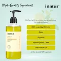 inatur Refreshing Hand  Gel 500ml, Gentle on Skin, enriched with Lemon Extract & Aloe Vera (FROM INDIA)SAB. 