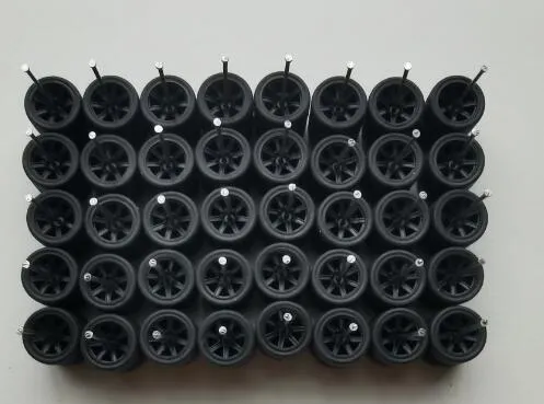 20setsfor20cars%202022y%201/64%20Alloy%20Car%20Model%2011mm%20Size%20Te37/7spoke%20Wheels%20With%20Textured%20Tire%20For%201:64%20Hw/%20/domeka/%20-%20Image%204