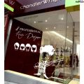 Barber Shop Glass Door Sticker   Hair Shop Hair Salon Show Window Decoration Stickers Hair Style a Price List Wall Stickers Creative ’. 