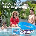 Casa De Amor Clorinaxx Swimming Pool Water Purifier Tablet Chlorine TCCA 90, 200 gm Tablets - 5 Tablets (1 Kg) (FROM INDIA)NUZ. 