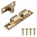 Furniture Door Latch Solid Brass Spring Ball Catch with Free Screws, 1-1/2 and 2 Inch Options. 