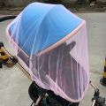 【NEW】 Baby Stroller Mosquito Net Pushchair Cart Insect Shield Net Mesh Safe Infants Protection Mesh Cover Baby Stroller Accessories. 