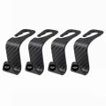 Carbon fiber hook car seat headrest hanger bag hook organizer bracket for Mini Cooper One S JCW R55 R57 F56 F54 car accessories. 