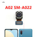For Samsung Galaxy A02 A022 SM-A022 Small Front Camera Macro Big Back Rear Main Camera Flex Cable. 