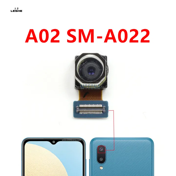 For%20Samsung%20Galaxy%20A02%20A022%20SM-A022%20Small%20Front%20Camera%20Macro%20Big%20Back%20Rear%20Main%20Camera%20Flex%20Cable%20-%20Image%202