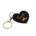 Customized Name Heart Shape Key Tags, King Wishes Key Tags, Personalized Wooden Key Tags, Key Chain, Key Ring Love Gift. 