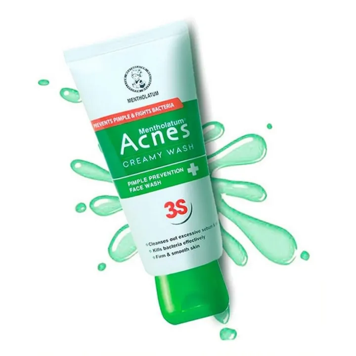 Acnes%20Creamy%20Face%20Wash%20(Pimple%20care)%20100g%20-%20Image%203