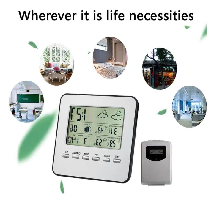 New%20Weather%20Station%20Electronic%20Weather%20Forecast%20Clock%20with%20Wireless%20Transmitter%20Indoor/Outdoor%20Temperature%20and%20Humidity%20-%20Image%207