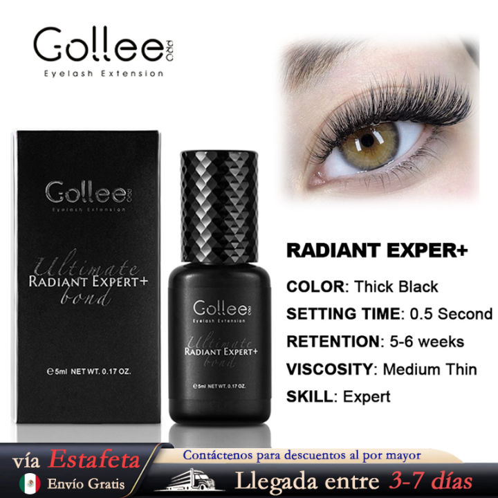 Gollee Eyelash Glue 0.5s Fast drying lashes glue for Salon Artist Eyelash Extensions Glue Profession eyelash extension supplies