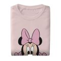 100% Cotton Girls Cute White T shirt Baby Minnie Mouse. 