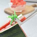 Watermelon Cutter Multi Melon Slicer Cutting Machine Stainless Steel Windmill Fruit Household Artifact Kitchen Tool. 