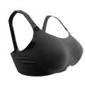 2xSexy Special Pocket Bra For Silicone Breast Form False Boob Bra 90C Black. 