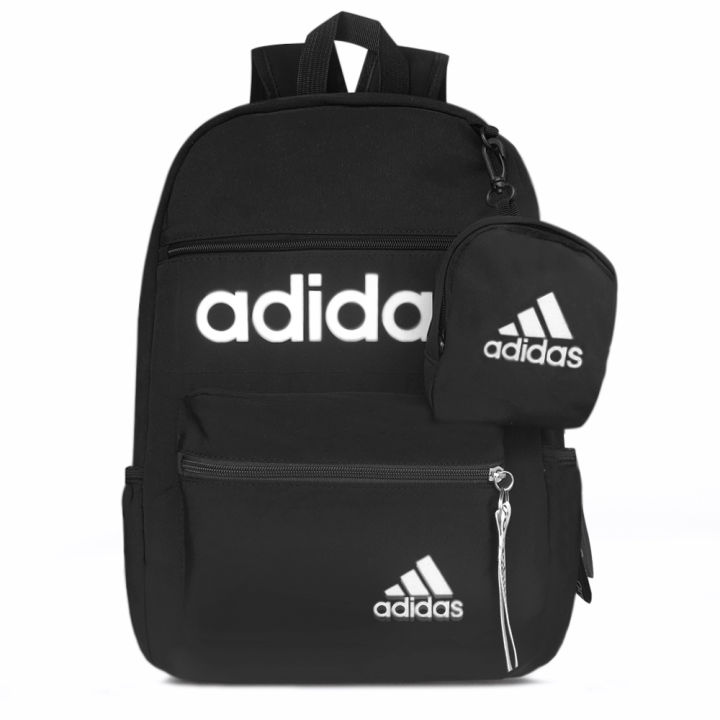 Double Shoulder Backpack in Navy