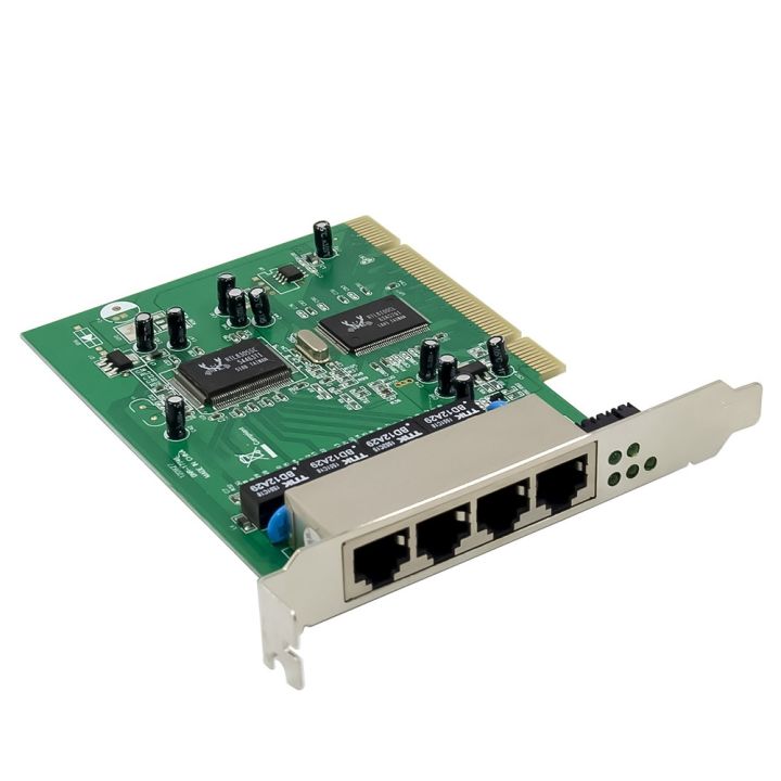 Switch Chipset Fast Ethernet Switch 100Mbps Switch Board PCIE 4 Port RJ45 Network ...