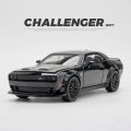 1:32 Dodge Challenger Hellcat Redeye Alloy Muscle Car Model Sound and Light Children's Toy Collectibles Birthday Gift. 