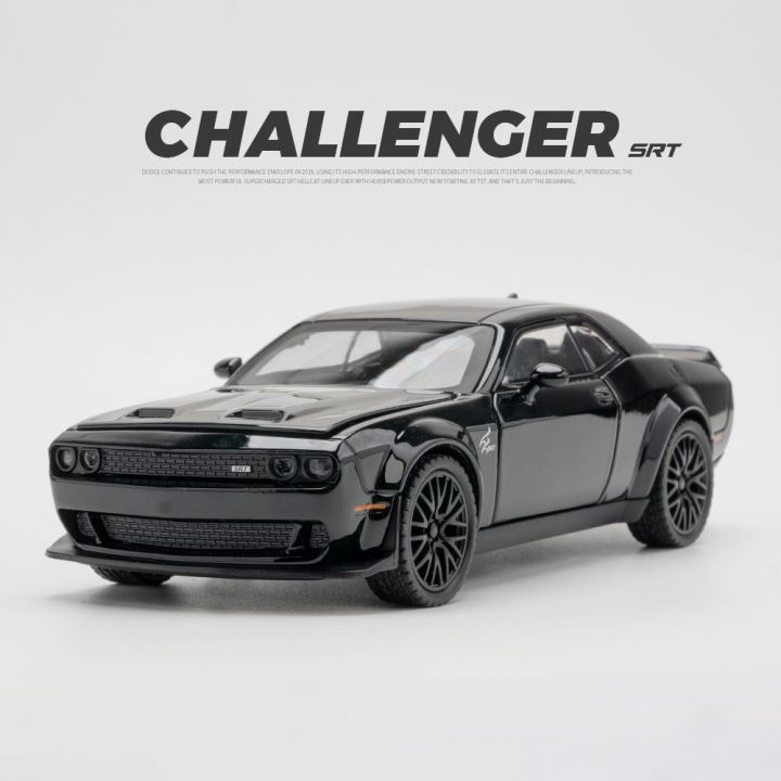 1:32%20Dodge%20Challenger%20Hellcat%20Redeye%20Alloy%20Muscle%20Car%20Model%20Sound%20and%20Light%20Children's%20Toy%20Collectibles%20Birthday%20Gift%20-%20Image%203